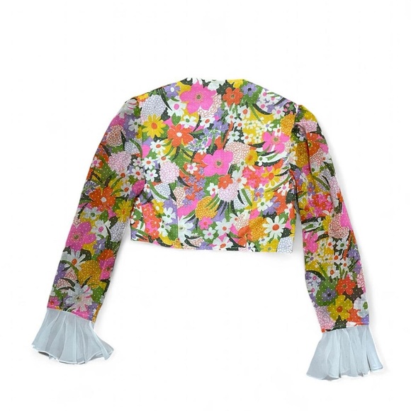 American Vintage Multicolor Floral Blouse - Picture 2 of 2